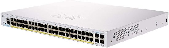 Imagen de SWITCH CISCO BUSINESS 250 DE 48 PUERTOS GIGABIT POE+ CON 4 PUERTOS SFP+