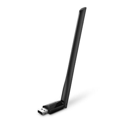 Imagen de ADAPTADOR USB INALAMBRICO DE ALTA GANANCIA DOBLE BANDA TP-LINK AC600  ARCHER T2U PLUS