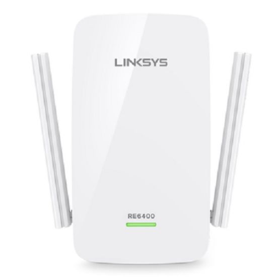 Imagen de EXTENSOR DE RANGO WI-FI AC1200 BOOST EX LINKSYS RE6400 HASTA 1200MBPS