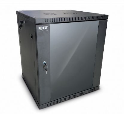 Imagen de GABINETE DE PARED FIJO Y SEMI-ENSAMBLADO 18U 60CM FONDO AW222NXT42