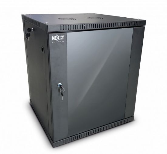 Imagen de GABINETE DE PARED FIJO Y SEMI-ENSAMBLADO 18U 60CM FONDO AW222NXT42