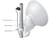 Imagen de ANTENA PARABOLICA UBIQUITI AIRFIBER X AF-5G23-S45 DE 5GHZ 23DBI