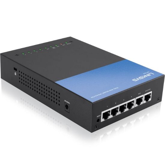 Imagen de ROUTER VPN GIGABIT EMPRESARIAL WAN DUAL LINKSYS LRT224 HASTA 900MBPS