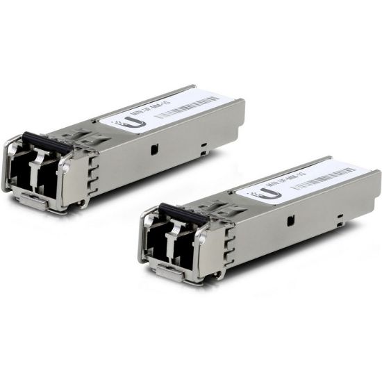 Imagen de MODULO DE FIBRA MULTIMODO UF-MM-1G SFP DE UBIQUITI NETWORKS PAQUETE DE 2