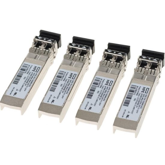 Imagen de TRANSCEPTOR HPE C8R23B 8GB SFP+ PAQUETE DE 4 PIEZAS