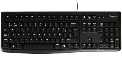 Imagen de TECLADO LOGITECH K120 ANTIDERRAME USB