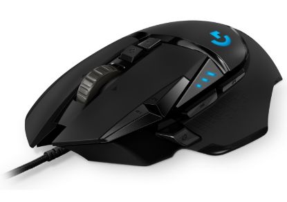 Imagen de MOUSE GAMING LOGITECH G502 HERO RGB 11 BOTONES USB