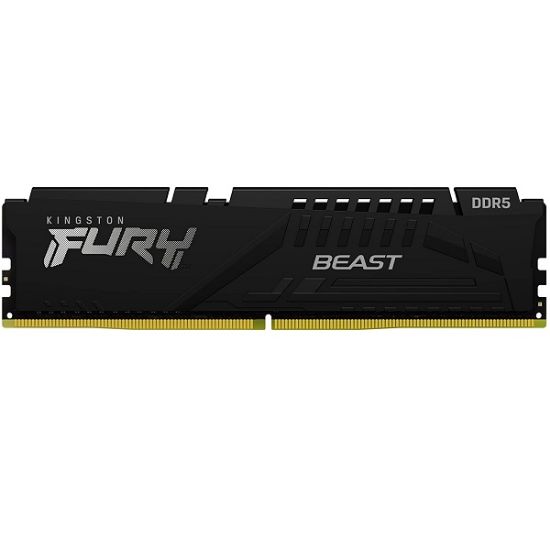 Imagen de MEMORIA RAM KINGSTON FURY BEAST DIMM DDR5 16GB 5600MHZ CL40 PC5-44800