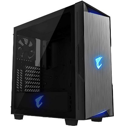 Imagen de CASE CHASIS GIGABYTE C300 GLASS RGB - LATERAL VIDRIO TEMPLADO - SIN FUENTE