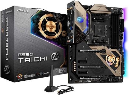 Picture of MAINBOARD ASROCK B550 TAICHI DDR4 X4 SOCKET AM4 SERIE 3000