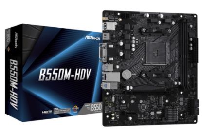 Imagen de MAINBOARD ASROCK B550M-HDV DDR4 X2 SOCKET AM4 SERIE 3000