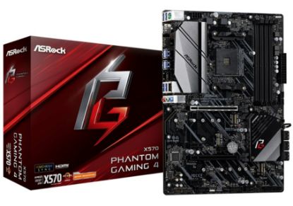 Picture of MAINBOARD ASROCK X570 PHANTOM GAMING 4 DDR4 X4 SOCKET AM4 SERIE 3000