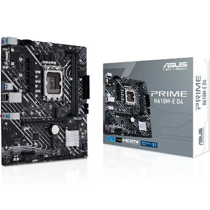 Imagen de MAINBOARD ASUS PRIME H610M-E D4 DDR4 X2 SOCKET 1700 12VA GEN