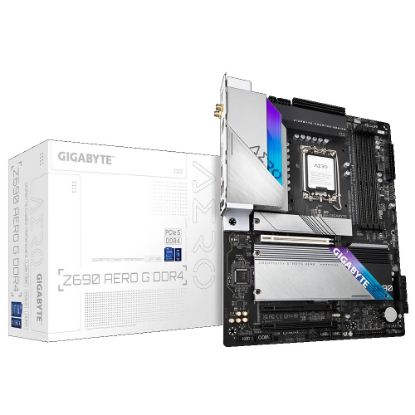 Imagen de MAINBOARD GIGABYTE Z690 AERO G 4X DDR4 SOCKET 1700 12VA GEN	