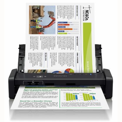 Imagen de ESCANER PORTATIL INALAMBRICO EPSON WORKFORCE ES-300W DUPLEX - WIFI	