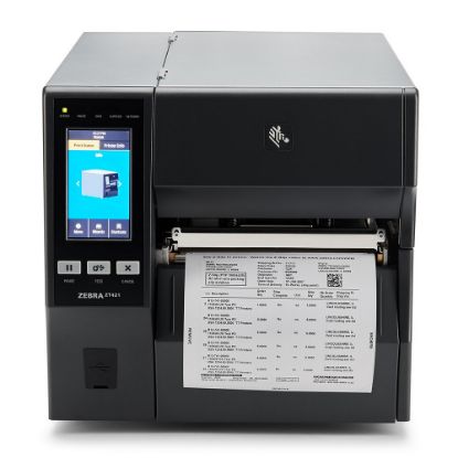 Imagen de IMPRESORA DE ETIQUETAS ZEBRA INDUSTRIAL ZT421 TERMICA Y TRANSFERENCIA 6" SERIAL USB LAN BLUETOOTH	