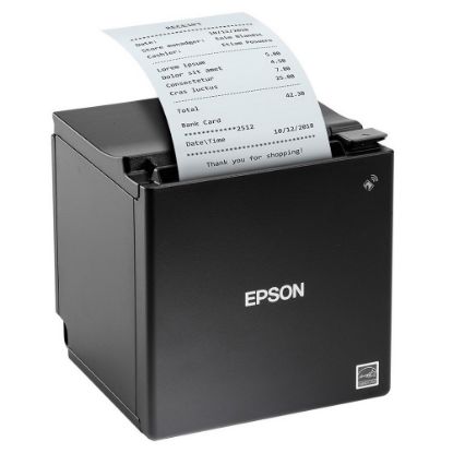 Imagen de IMPRESORA TERMICA DE RECIBOS MPOS EPSON TM-M30-12 DE 3" USB - LAN - BT