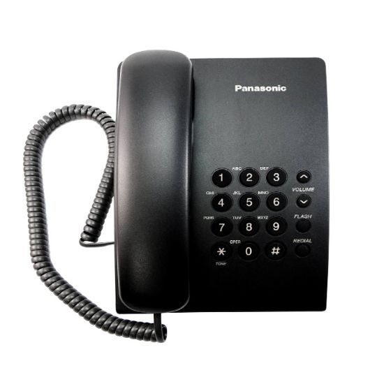 Imagen de TELEFONO PANASONIC KX-TS500 ALAMBRICO 