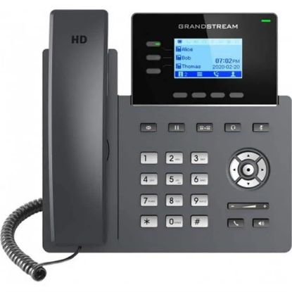 Imagen de TELEFONO IP 3 LINEAS GRANDSTREAM GRP2603-P 6 SIP - 2 PUERTOS LAN GIGABIT - POE - NO INCLUYE FUENTE DE ENERGIA