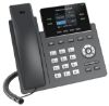 Imagen de TELEFONO IP 4 LINEAS GRANDSTREAM GRP2612 - 2 PUERTOS 10/100 LAN - NO POE - INCLUYE FUENTE DE ENERGIA