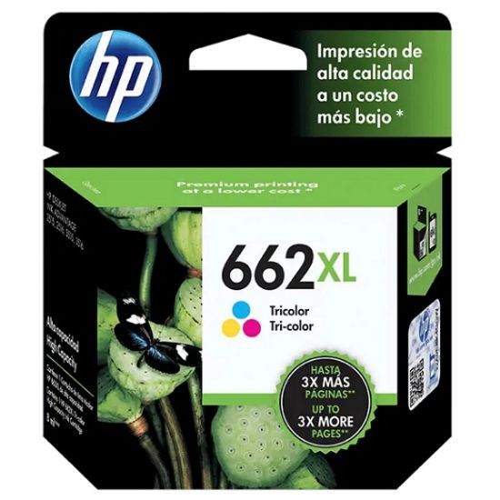 Imagen de CARTUCHO DE TINTA HP 662XL TRICOLOR ORIGINAL