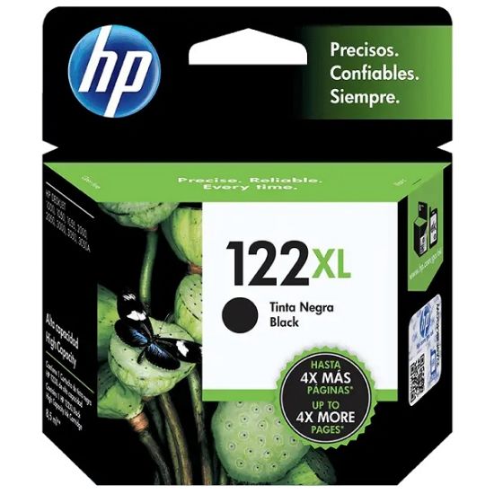 Imagen de CARTUCHO DE TINTA HP 122XL NEGRO ALTO RENDIMIENTO PARA DESKJET - ADVANTAGE