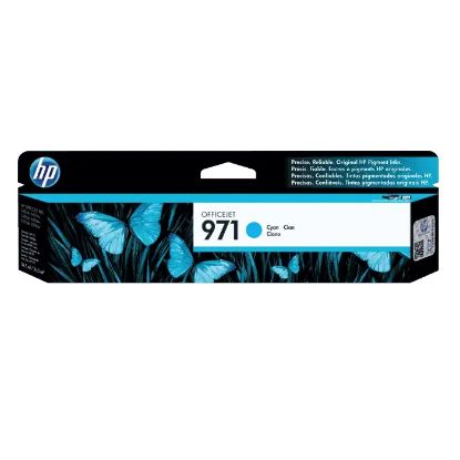 Imagen de CARTUCHO DE TINTA HP 971 AZUL ORIGINAL PARA OFFICEJET