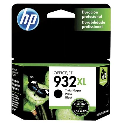 Imagen de CARTUCHO DE TINTA HP 932XL NEGRA DE ALTO RENDIMIENTO PARA OFFICEJET