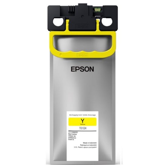 Imagen de BOLSA DE TINTA EPSON DURABRITE ULTRA T01D AMARILLO 20000 PAG PARA WORKFORCE