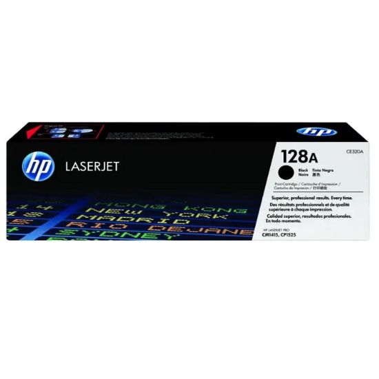 Imagen de CARTUCHO DE TONER HP 128A NEGRO LASERJET ORIGINAL 2000 PAGINAS