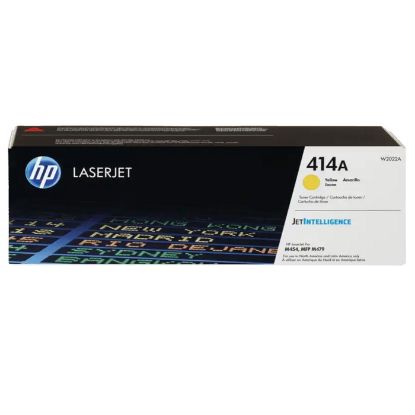 Imagen de CARTUCHO DE TONER HP 414A AMARILLO LASERJET ORIGINAL 2100 PAGINAS