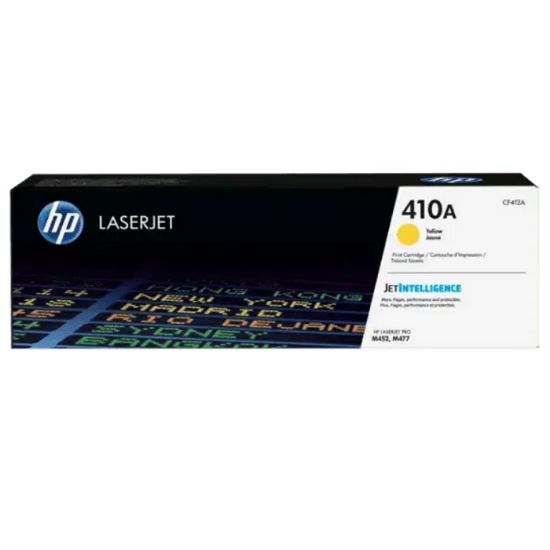 Imagen de CARTUCHO DE TONER HP 410A AMARILLO LASERJET ORIGINAL 2300 PAGINAS