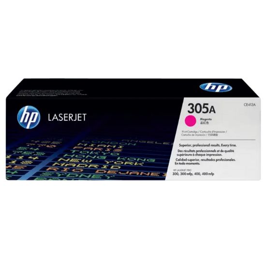 Imagen de CARTUCHO DE TONER HP 305A ROJO LASERJET ORIGINAL 2600 PAGINAS