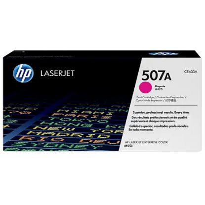 Imagen de CARTUCHO DE TONER HP 507A ROJO LASERJET ORIGINAL 6000 PAGINAS