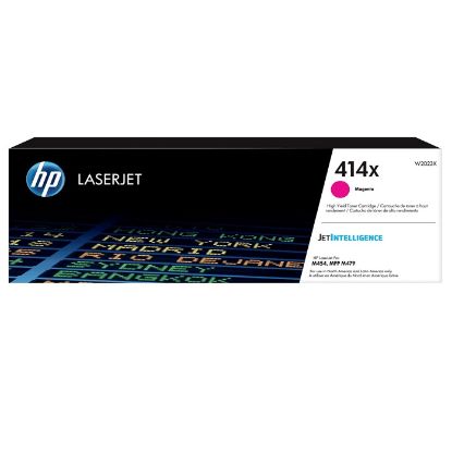 Imagen de CARTUCHO DE TONER HP 414X ROJO LASERJET ORIGINAL 6000 PAGINAS ALTO RENDIMIENTO