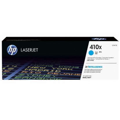 Imagen de CARTUCHO DE TONER HP 410X AZUL LASERJET ORIGINAL 5000 PAGINAS ALTO RENDIMIENTO