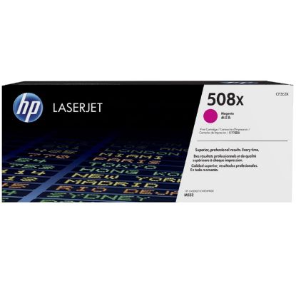 Imagen de CARTUCHO DE TONER HP 508X ROJO LASERJET ORIGINAL 9500 PAGINAS ALTO RENDIMIENTO