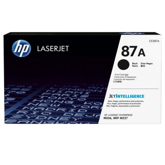 Imagen de CARTUCHO DE TONER HP 87A NEGRO LASERJET ORIGINAL 8550 PAGINAS