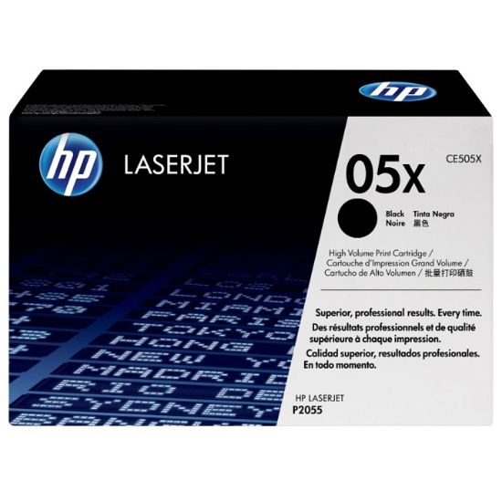 Imagen de CARTUCHO DE TONER HP 05X NEGRO LASERJET ORIGINAL 6500 PAGINAS ALTO RENDIMIENTO