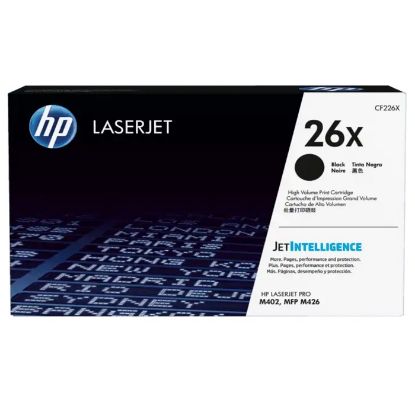 Picture of CARTUCHO DE TONER HP 26X NEGRO LASERJET ORIGINAL 9000 PAGINAS ALTO RENDIMIENTO