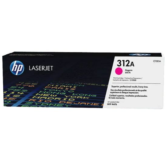 Imagen de CARTUCHO DE TONER HP 312A ROJO LASERJET ORIGINAL 2700 PAGINAS