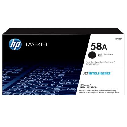 Imagen de CARTUCHO DE TONER HP 58A NEGRO LASERJET ORIGINAL 3000 PAGINAS