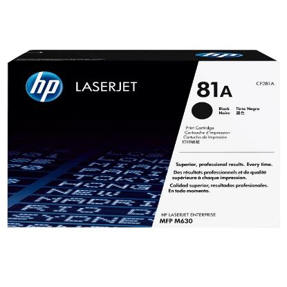 Imagen de CARTUCHO DE TONER HP 81A NEGRO LASERJET ORIGINAL 10500 PAGINAS