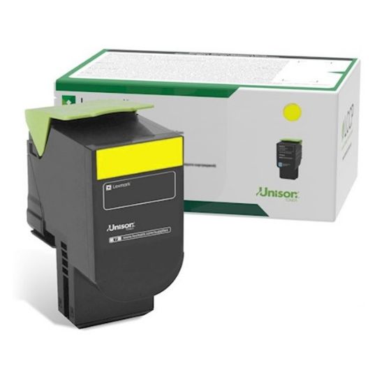 Imagen de CARTUCHO DE TONER AMARILLO LEXMARK 78C40Y0 1400 PAGINAS