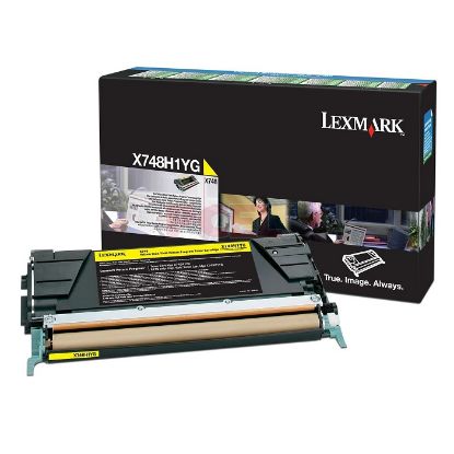 Imagen de CARTUCHO DE TONER AMARILLO 10000 PAGINAS PARA LEXMARK X746 X748