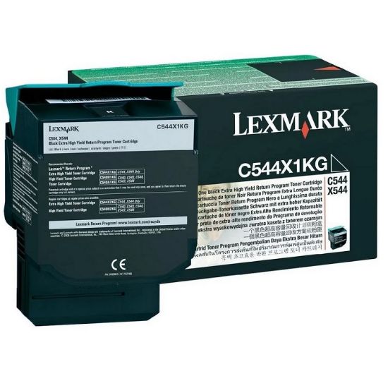 Imagen de CARTUCHO DE TONER NEGRO PARA C544, X544 6000 PAGINAS