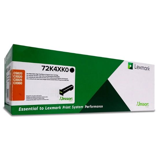 Imagen de CARTUCHO DE TONER NEGRO DE EXTRA ALTO RENDIMIENTO PARA CX860, CS820, CX820, CX825 33000 PAGINAS