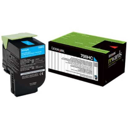 Imagen de CARTUCHO DE TONER AZUL 708HC PARA CS310, CS510 ALTO RENDIMIENTO 3000 PAGINAS	