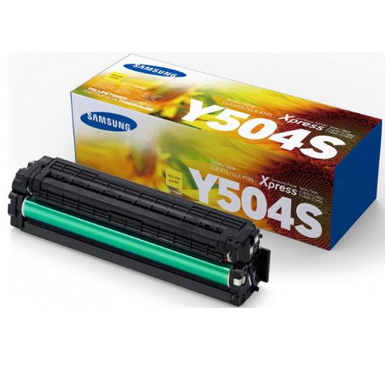 Imagen de CARTUCHO DE TONER AMARILLO CLT-Y504S PARA CLP-415, CLX-4195, 1800 PAGINAS