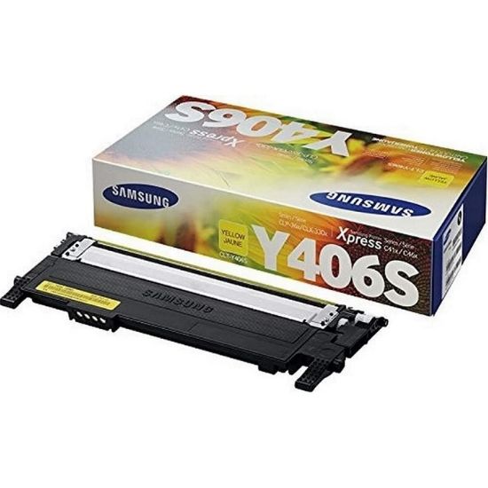 Imagen de CARTUCHO DE TONER AMARILLO CLT-Y406S PARA SL-C410, SL-C460, CLP-365, CLX-3300, CLX-3305 1000 PAGINAS